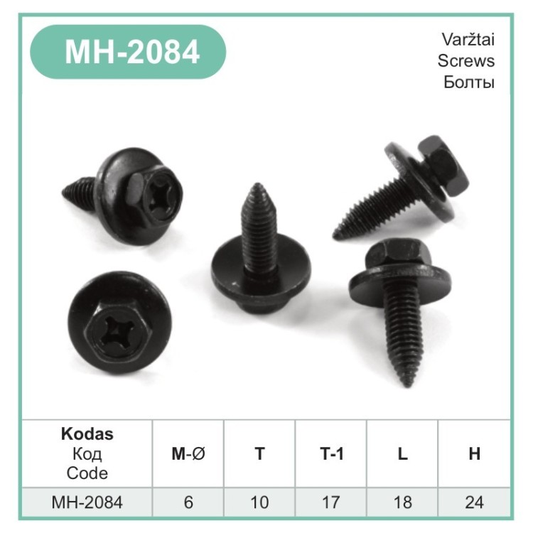 Screw Ø 6 mm – MH-2084