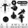 Screw Ø 6 mm – MH-2084