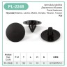 Clips Bonnet Hood Liner Trim Car Clips Insulation Black Plastic 8112637010 – PL-2248