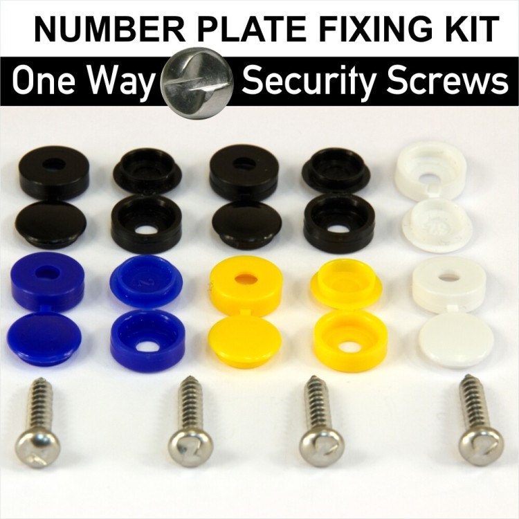 Anti-Theft Number Plate Tamper Proof Clutch Head Security Screws Fixing Kit – FX-1050 Anti-Theft Number Plate Tamper Proof Clutch Head Security Screws Fixing Kit – FX-1050