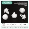 Interior Plastic Trim Clips Door Card Panel Fascia Lining Fastener Fits BMW – PL-2092