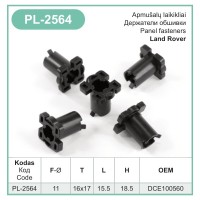 Trim panel clip Ø 11 mm for Tata – PL-2564