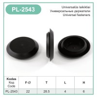 Plastic trim clip Ø 22 mm for Alfa Romeo, Audi, BMW and more – PL-2543