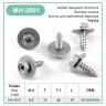 Screw Ø 6.2 mm for Lexus, Mercedes-Benz, Toyota – MH-2001 Screw Ø 6.2 mm for Lexus, Mercedes-Benz, Toyota – MH-2001