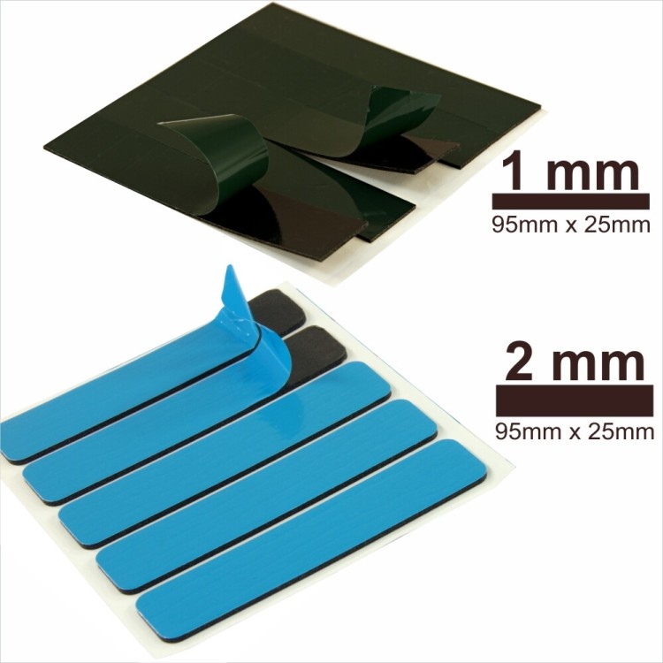 Car Van Number Plate Sticky Pads Double Sided Adhesive Fixings 1-2mm Thick Tape – FX-5