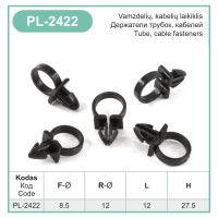 Cable &amp; pipe clip Ø 8.5 mm for Ford – PL-2422