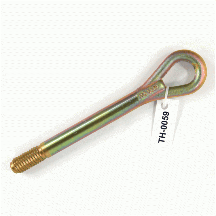 Tow hook ring towing lug eye loop Audi A2 1999 - 2005 8Z0 803 615 – TH-0059