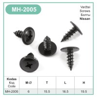 Screw Ø 6 mm for Nissan – MH-2005