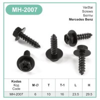 Screw Ø 6 mm for Mercedes-Benz – MH-2007