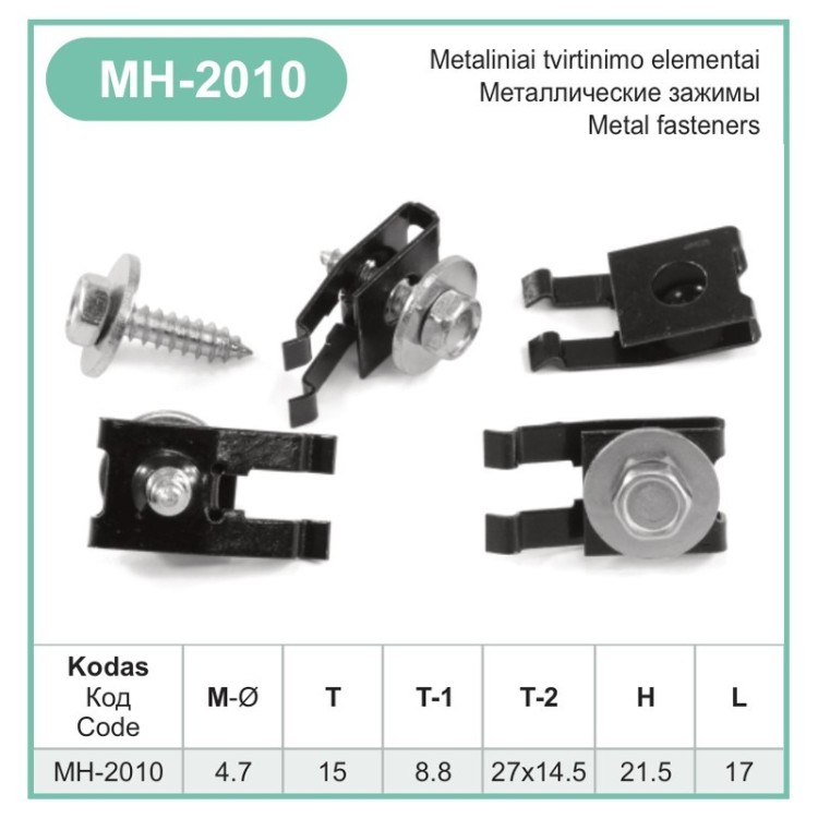 Screw Ø 4.7 mm – MH-2010