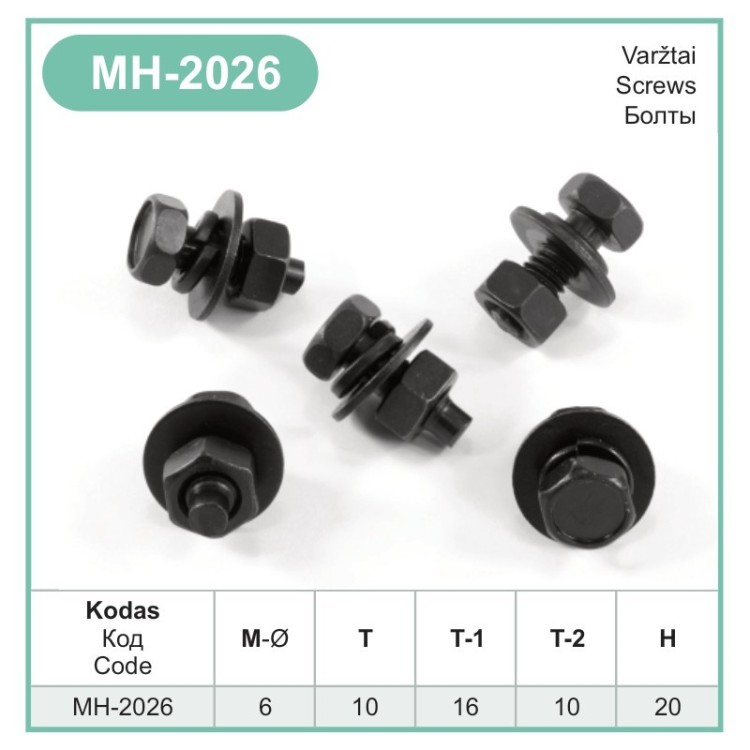 Screw Ø 5.8 mm – MH-2026