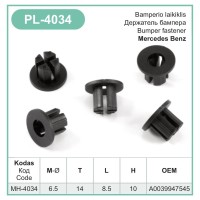 Bumper clip for Mercedes-Benz – PL-4034