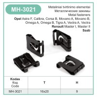 Screw Ø X mm for Opel, Renault, Saab – MH-3021