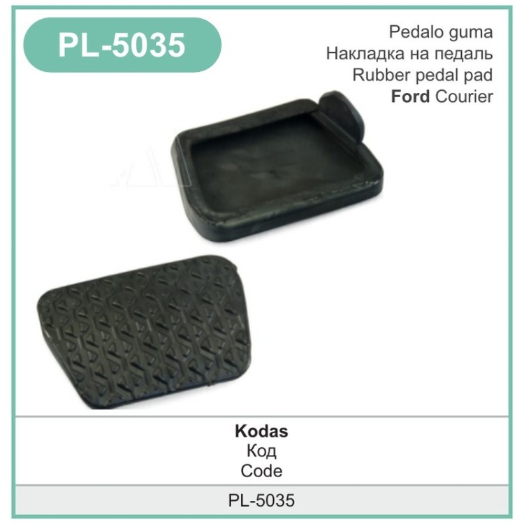 Pedal Rubber Pad Cover Automatic – PL-5035