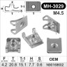 Screw Ø 4.2 mm for BMW, Renault, Volkswagen – MH-3029