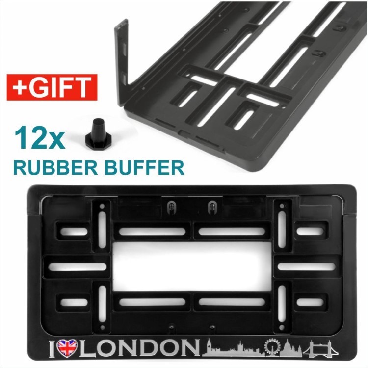 6 American import Number Plate Holder Surround Truck trailer Chrome LONDON – R4-30121 6 American import Number Plate Holder Surround Truck trailer Chrome LONDON – R4-30121