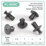 Screw-type plastic rivet Ø 9 mm for Alfa Romeo, Audi, BMW and more – PL-2029C Screw-type plastic rivet Ø 9 mm for Alfa Romeo, Audi, BMW and more – PL-2029C
