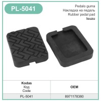 Pedal Rubber Pad Cover 8971178380AY – PL-5041