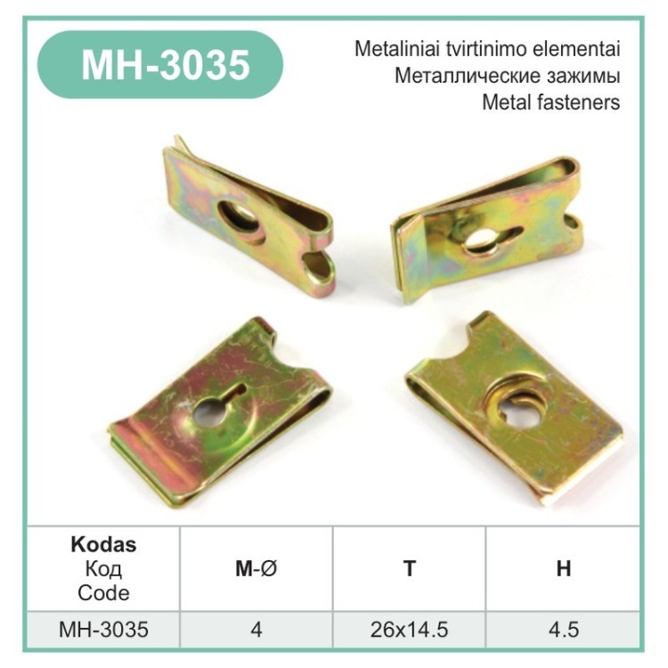 Screw Ø 4.3 mm – MH-3035