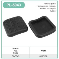 Pedal Rubber Pad Cover – PL-5043