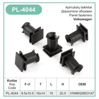 Trim panel clip Ø 9.5 x 10.5 mm for Volkswagen – PL-4044