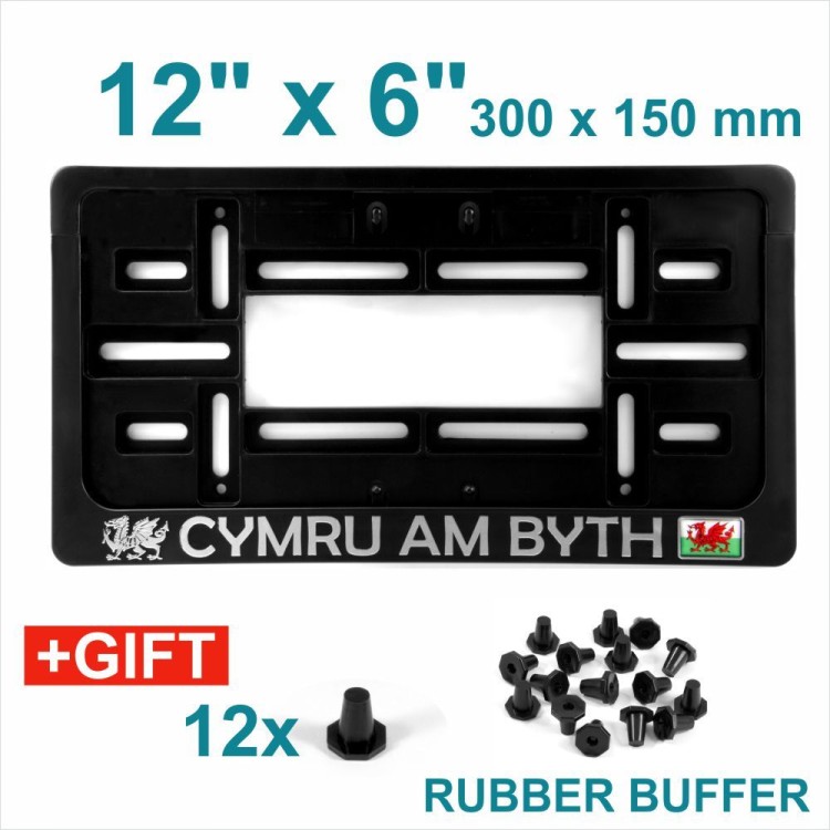 CYMRU AM BYTH 12x6 American import Number Plate Holder Surround Truck trailer – R4-30171 CYMRU AM BYTH 12x6 American import Number Plate Holder Surround Truck trailer – R4-30171