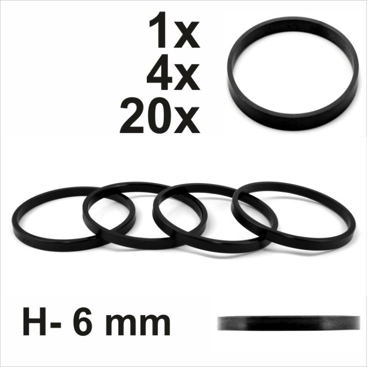 Spigot Rings / 72.6mm - 60.1mm / 6mm – CR-1343