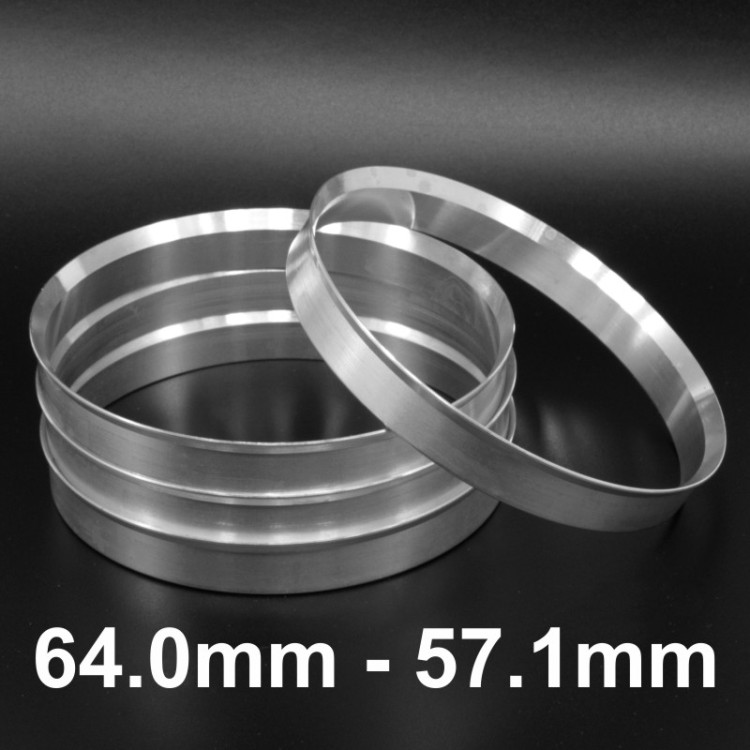 Aluminium Spigot Rings / 64.0mm - 57.1mm – CR-8115 Aluminium Spigot Rings / 64.0mm - 57.1mm – CR-8115