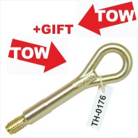 Tow hook ring lug towing eye towhook loop Fits VW Skoda Seat e-Citigo – TH-0176