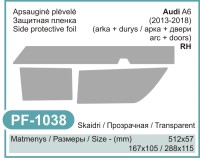 Paint protection film Audi A6 (right) – PF-1038