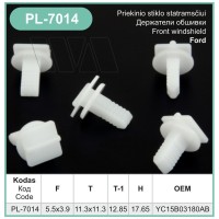 For Ford Trim Panel Retainer Fastener Clips YC15B03180AB – PL-7014
