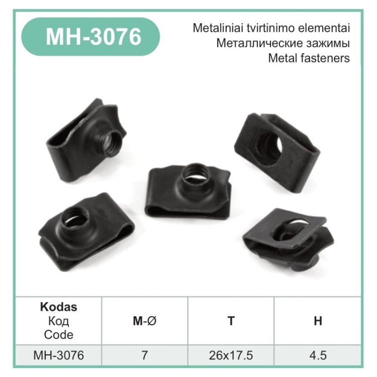 Screw Ø 6.5 mm – MH-3076